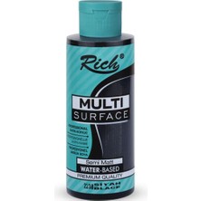Rich Akrilik Boya Multi Surface 120 cc Siyah 120-2238