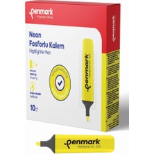 Penmark Fosforlu Kalem Neon Sarı HS-505 01