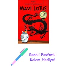 Tenten'in Maceraları 5 - Mavi Lotus + Renkli Fosforlu Kalem