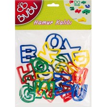 Bu-Bu Oyun Hamur Kalıbı Harf 26 Parça 0045