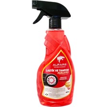 Alpars Oto Lastik ve Tampon Parlatıcı ve Lastik Koruyucu Sprey Sünger Hediyeli 500 ml