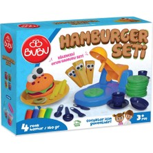 Bu-Bu Oyun Hamuru Seti Hamburger (L) BUBU-OH0010