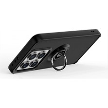 Xiaomi Mi 14T Pro Kılıf Montreal Yüzüklü Silikon Kapak - Yeşil