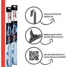 Renault Kango Ön Silecek Takımı 2008-2021 Uyumlu | Aerotwin Retrofit Serisi | 2'li Set |