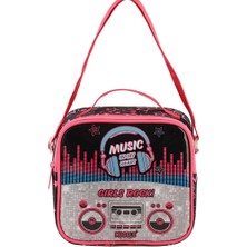 Muggle Anaokulu Çantası Music Siyah MU-7167