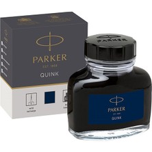 Parker Dolma Kalem Mürekkebi Quink 57 ml Siyah 1950375