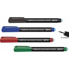 Gıpta Asetat Kalemi Permanent Marker S Seri Yeşil F1543