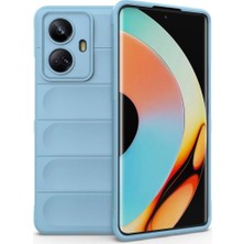 Realme 10 Pro 5g Kılıf Optimum Silikon - Sky Blue