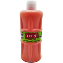 Lets Parmak Boyası 500 ml Turuncu L-5003