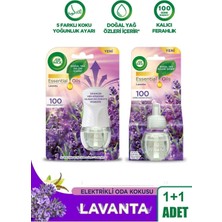 Elektrikli Oda Kokusu Seti Lavanta (1 Kit 1 Yedek)