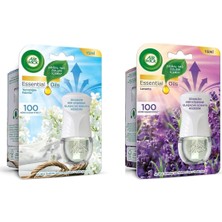 Elektrikli Oda Kokusu Kit Set Lavanta+Temizliğin Esintisi (2 Cihaz 2 Koku)