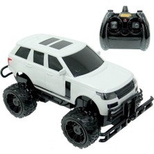 Sunman Oyuncak Işıklı Uzaktan Kumandalı Big Foot USB Şarjlı Jeep Araba  34 Cm. 1:14