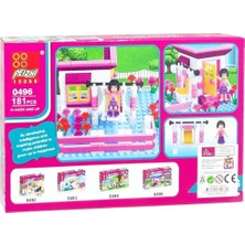 Canem Oyuncak Figürlü Ev Blok Seti 181 Parça 6+ 0496