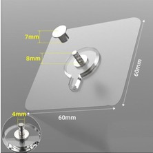 Ultra Güçlü Vantuzlu Askı 4 Adet