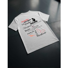 Manifest Şarkı Sözlü Yüksek Kaliteli Dtf Sırt Baskılı %100 Pamuk Kumaşlı Unisex Tişört