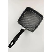 Mini Granit Sos Tavası, Uzak Doğu Omlet ve Sos Hazırlama Tavası, Yapışmaz ve Dayanıklı Yüz