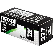 Maxell Sılver Oxide 377 SR626SW Pil 10'lu Paket