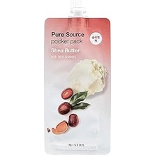 Besleyici Shea Yağı Uyku Maskesi Pure Source Pocket Pack (Shea Butter)