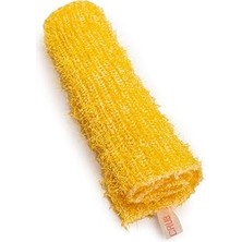 Süper Esnek Sarı Banyo Lifi Tüm Cilt Tiplerine Uygun Duş Lifi Unisex 20X30 cm
