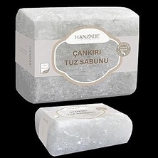 Bitkisel Çankırı Tuz Sabunu 300-350 gr Zengin Mineralli Doğal Saf Çankırı Kaya Tuzu Sabunu