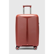 My-Pp Bilbao Orta Boy Polipropilen Süper Esnek Kırılmaz Tekerlekli Valiz Bavul Seyahat