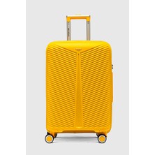 My-Pp Bilbao Orta Boy Polipropilen Süper Esnek Kırılmaz Tekerlekli Valiz Bavul Seyahat