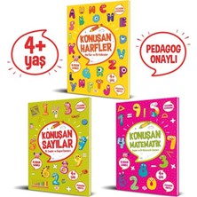 Konuşan Etkinlikler Serisi (4+ Yaş) (3 Kitap Takım)