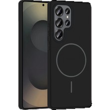 Samsung Galaxy S25 Ultra Broş Magsafe Kapak - Siyah