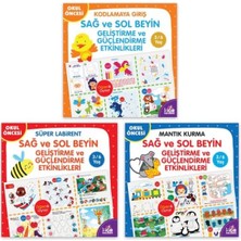 Sağ-Sol Beyin Geliştirme Etkinlikleri Seti (3-6 Yaş)