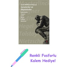 Kapı Yayınları Sanatçılar ve Düşünürler + Renkli Fosforlu Kalem