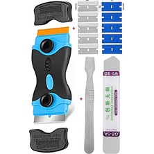 Çok Amaçlı Set Plastik ve Metal Kazıyıcı, Pencere Camı Temizleyici, Film Araba ve Ev Için Yapıştırıcı Sökücü Aracı ST05
