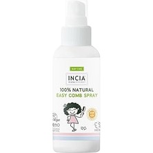 Incia %100 Doğal Kolay Tarama Spreyi Çocuklar Için Nemlendirici Parlaklaklaştırıcı Anti Klit 100 ml