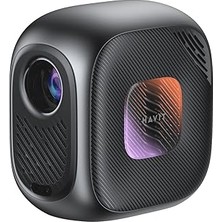 PJ215 Pro Smart Projeksiyo Cihazı Adroid Tv 9.0 - (4k Desteği Etflix Youtube, Exxe)