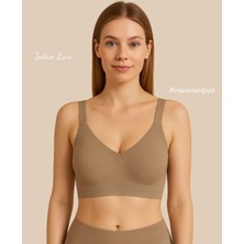 Intive Pureform Balensiz Dikişsiz Kopçasız Dokulu Seamless Bralet Sütyen (5 Renk)
