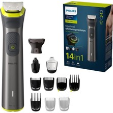 Philips 14'ü 1 Arada Erkek Bakım Seti Metal Malzeme ile Islak Kuru Kullanım 220-240 V