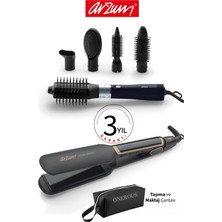 Arzum Revolution Hava Üflemeli Şekillendirici + Mona Sense Geniş Saç Düzleştirici