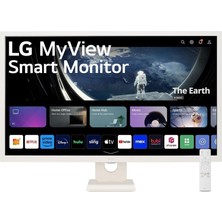 31.5" 32SR50F-W Webos 8ms IPS Fhd Smart Monitör