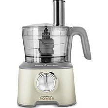 x Refika Birgül Mastermaid Multifuctioal 10 I 1 Swiss Cream Mutfak Robotu 2000W