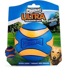 Chuckit! Ultra Squeaker Sesli Oyun Topu (Xl) - Köpekler Için Dayanıklı, Yüksek Zıplama Kabiliyetine