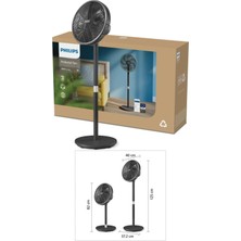 Tcht6 3000 Serisi Vantilatör,silentwings En Hızlı Güçlü ve Ultra Sessiz,masa ve Ayaklı,48 W