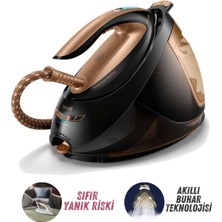 8 Bar Yüksek Basınç ve Ultra Güçlü Buharlı Buhar Kazanlı Ütü | Yeni Nesil Teknolojili | Sıfır Yanık