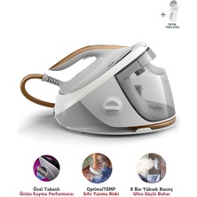 Yeni Premium Buhar Kazanlı Ütü 7000 Serisi, 600G Şok Buhar 120G/DK Sürekli Buhar + Tiftik Toplayıcı