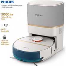 Homerun Akıllı Robot Süpürge 7000 Serisi Aqua Çöp Istasyonlu, Lidar, HEPA11 Filtre