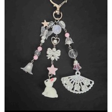 Hediyelik Anahtarlık Rabbit Y2K Tavşan Charm