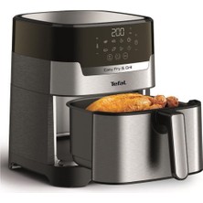 Tefal 2'si 1 Arada 8 Otomatik Program Geniş 4.2 Lt Kapasite Easyfry Grill Precision Az Yağlı Fritöz