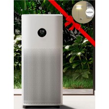 48 M2 Etkili Alan Negatif Hava Iyonlaştırma Purifier 4 Hava Temizleyici +Luciole Lambader