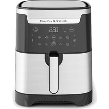 EY801D Easy Fry & Grill & Xxl 6.5 L Yağsız Fritöz Airfryer Gri