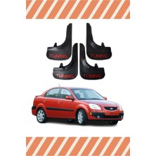 Kia Rio 2006-2011 Tunıng Yazılı 4'lü Tozluk Çamurluk Paçalık