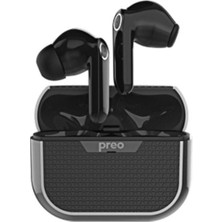 MS40 Anc+Enc Metal Kasa Tws Kablosuz Kulaklık Siyah