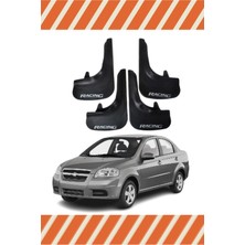 Chevrolet Aveo Sedan 2005-2011 Racing Yazılı 4'lü Tozluk Çamurluk Paçalık